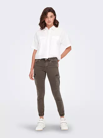 ONLY | Pantaloni cargo skinny fit ONLMISSOURI | braun